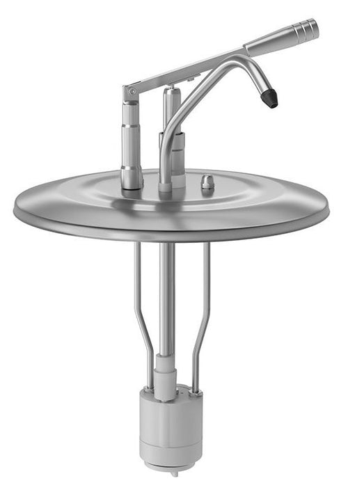 Commercial Sauce Pump - 10 litres - suitable for 10-litre containers - Stainless steel - 255x270mm - adjustable dose - without container