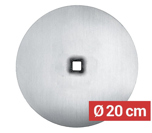 Kebab Skewer Disc - Ø200mm - Stainless Steel - for 12x12mm skewers