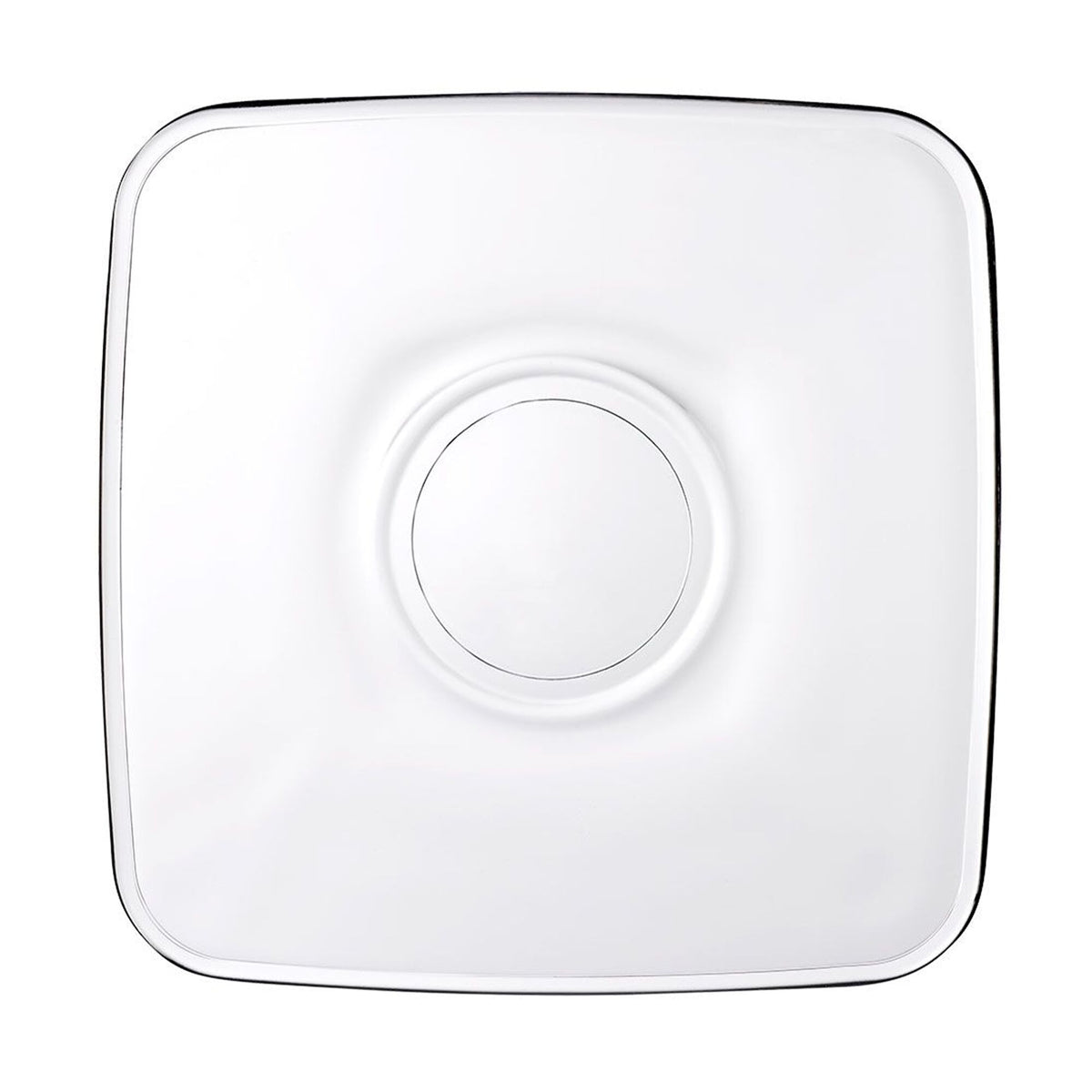 (72 pcs) AQUA - Tea saucers - 102x102mm