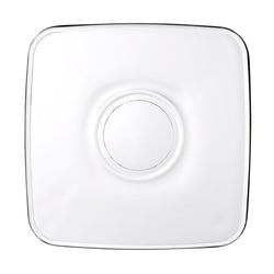 (72 pcs) AQUA - Tea saucers - 102x102mm