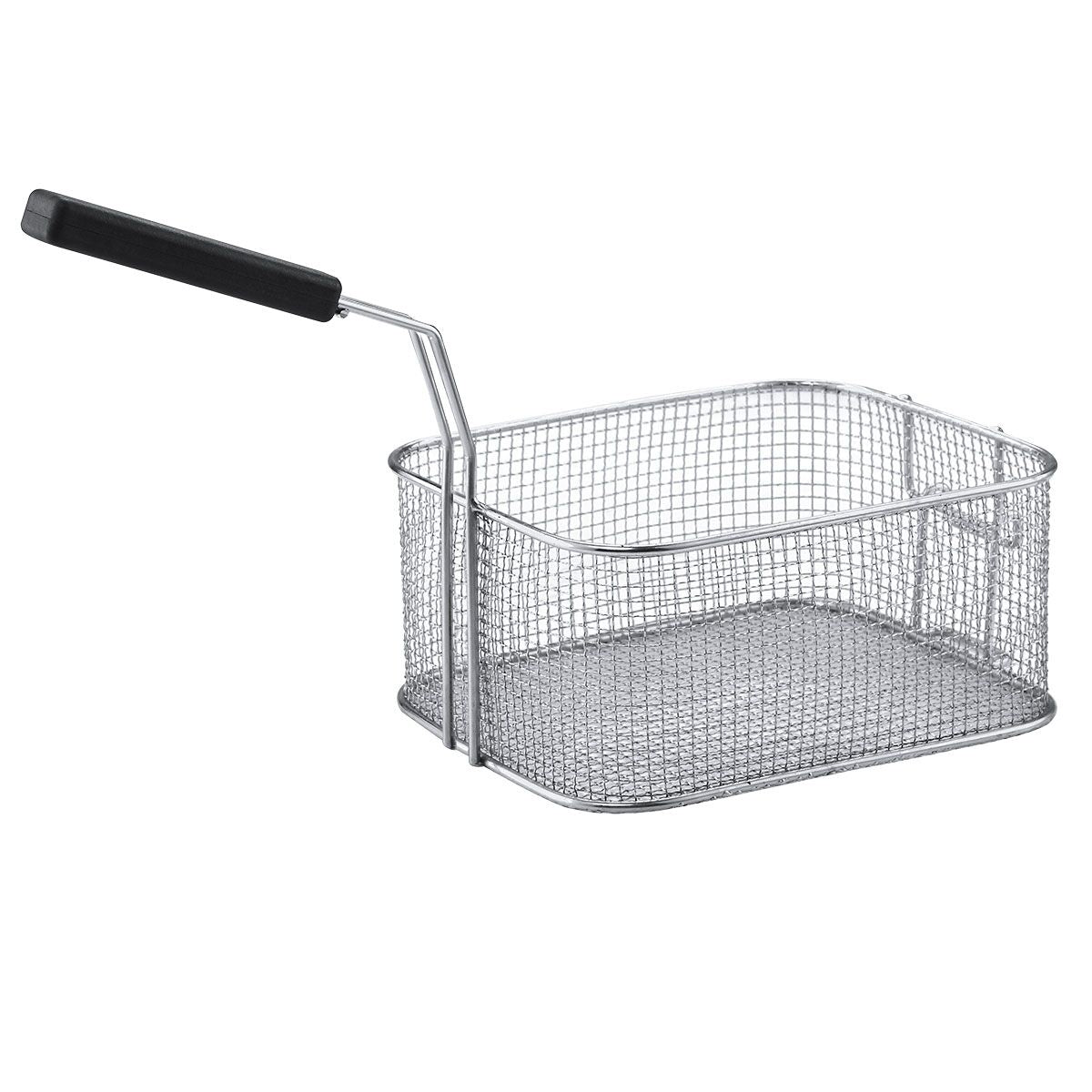 Fritteusenkori - 235x195 mm; 5 l - ruostumaton teräs; muovikahva - yhteensopiva: IFBZ8, IFBZ8+8