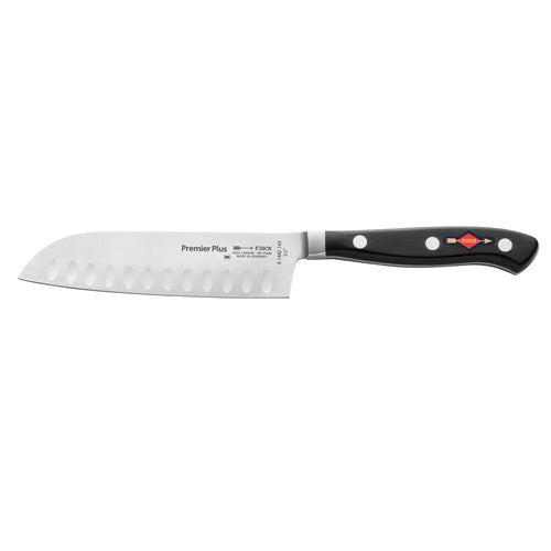 F. DICK | Premier Plus - Santoku - kampareunaisella terällä - Terä: 140mm