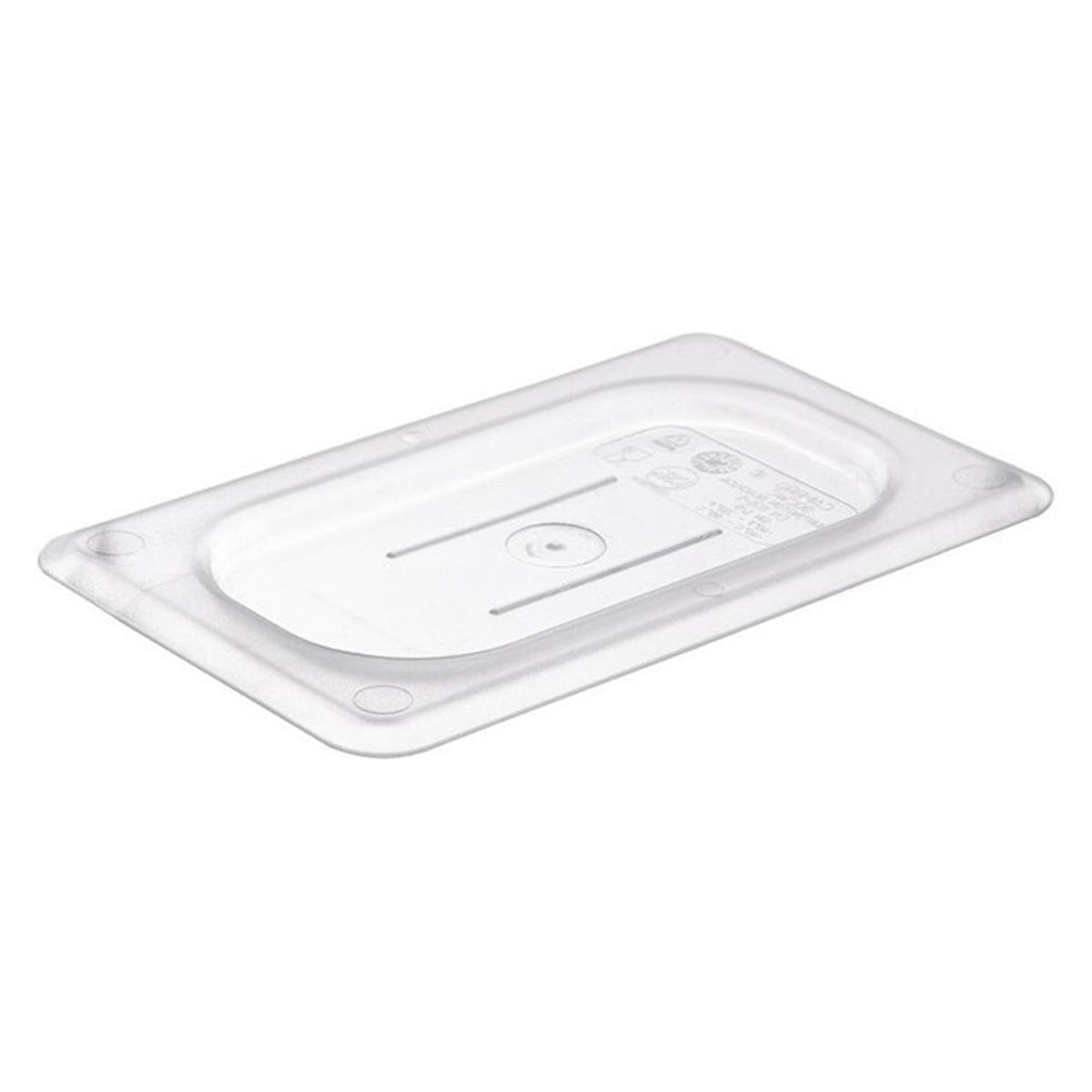 (6 kpl) CAMBRO | Camview® - Copolymer GN kansi 1/9 - kahvalla - Kirkas - BPA-vapaa
