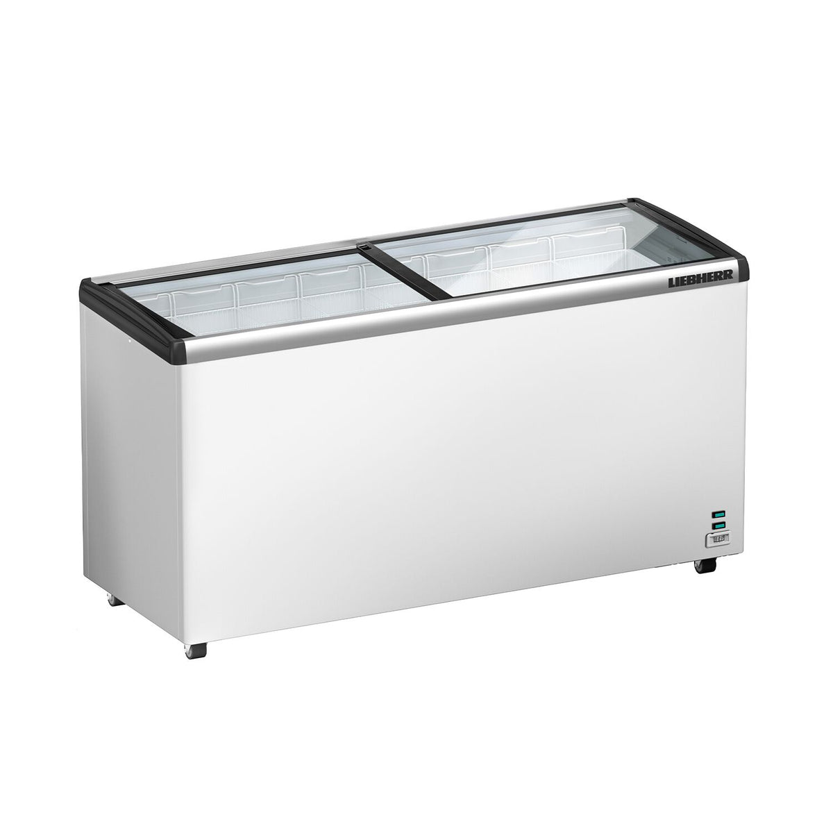 LIEBHERR | Pakastin - 355 L - liukuvalla lasikannella - Valkoinen