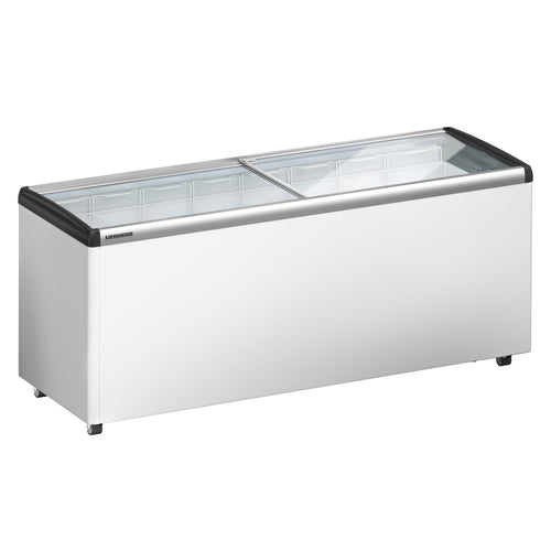 LIEBHERR | Pakastin - 457 L - liukuvalla lasikannella - Valkoinen