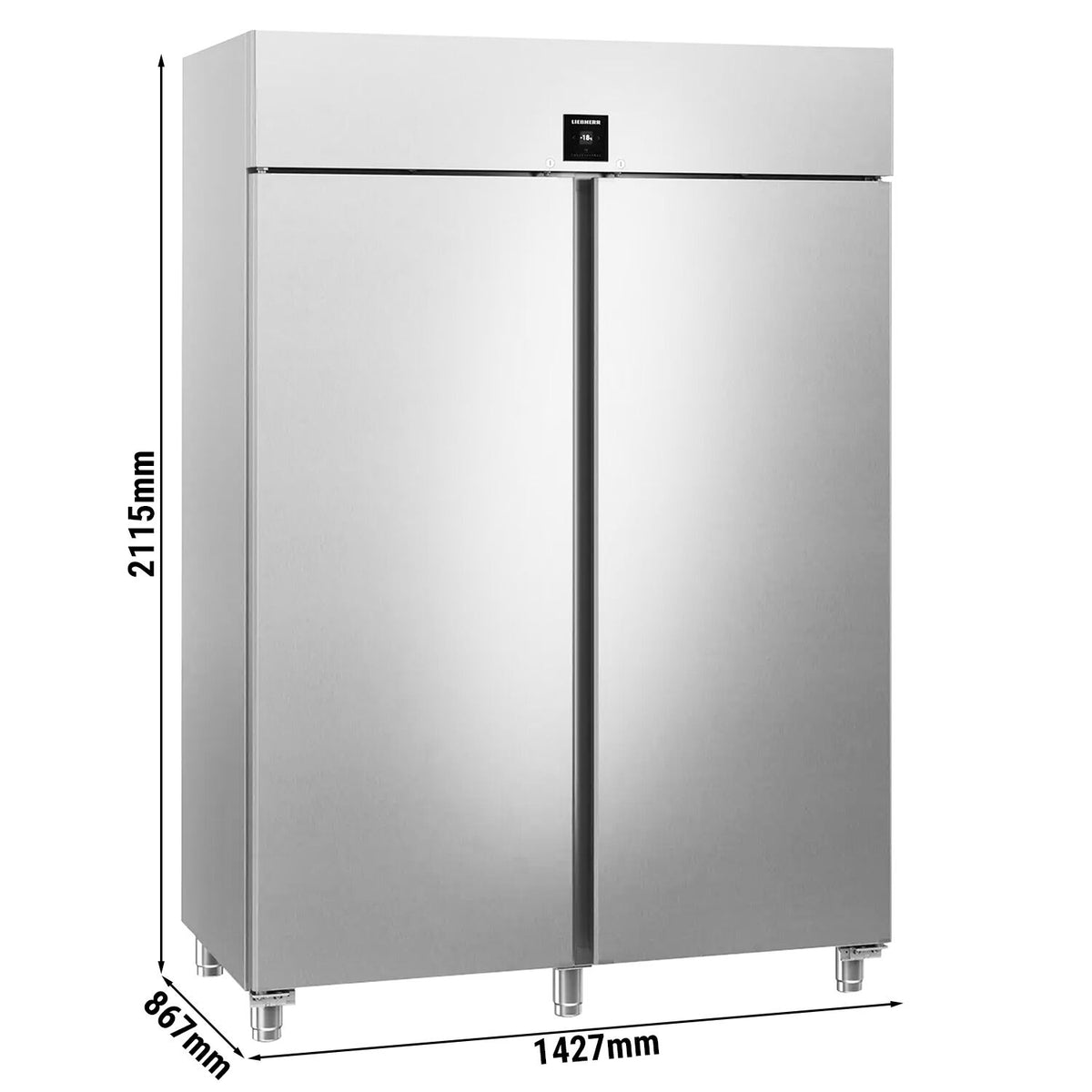 LIEBHERR | RST-pakastekaappi PERFECTION - 1360 L - GN 2/1 - sisustus ruostumatonta terästä - 2 ovea