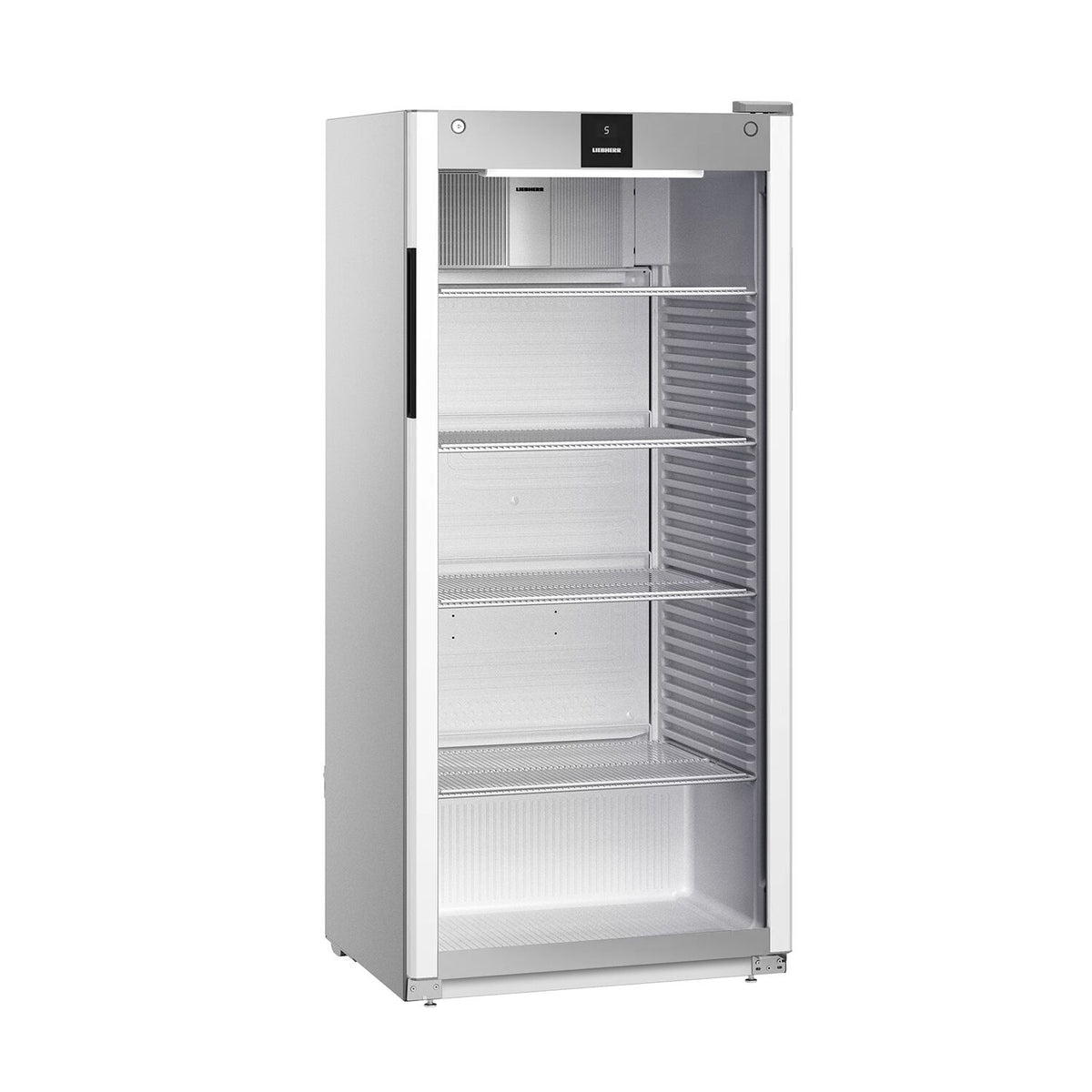 LIEBHERR | Commercial Refrigerator 569 Litres – Glass Door - Door-Open Warning - Manual Control