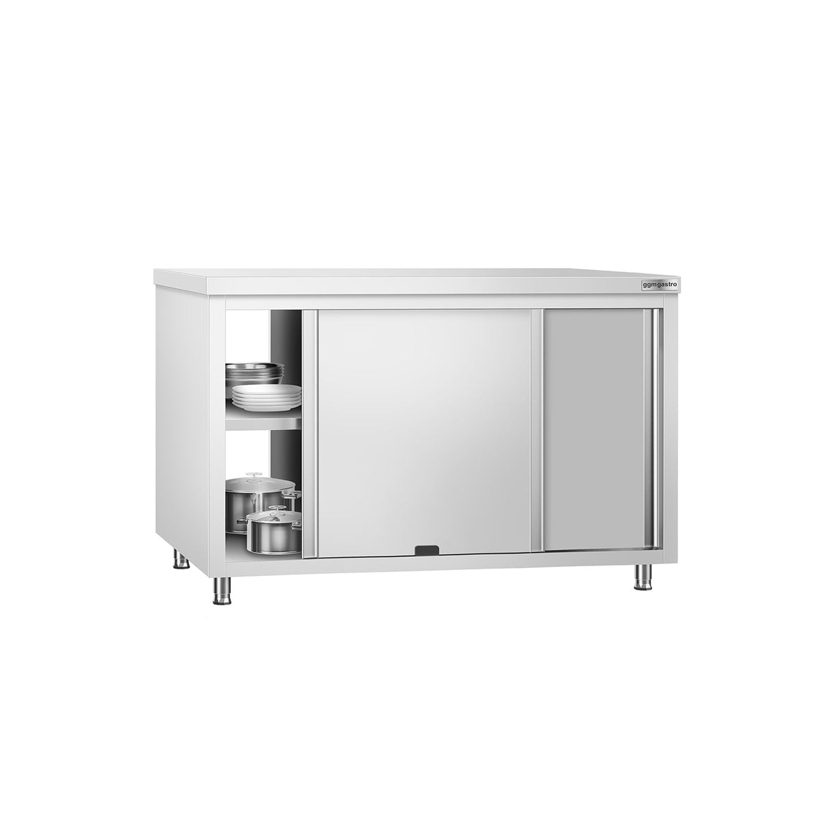 RST-työkaappi PREMIUM - 1400x700 mm - läpivienti
