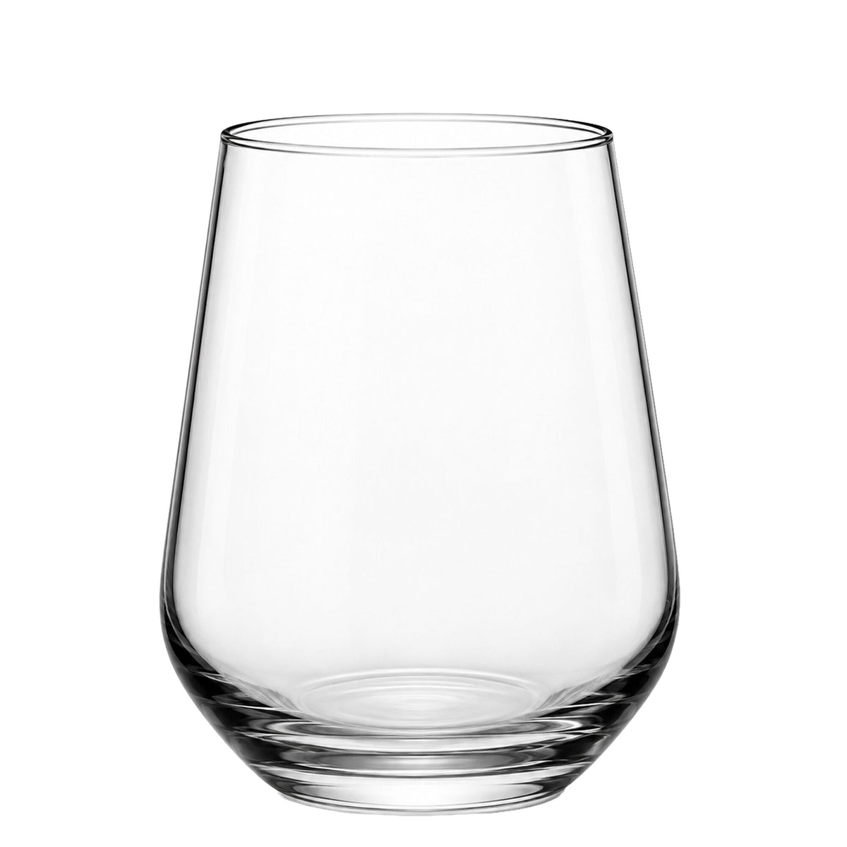 (6 pcs) Tumbler - ALLEGRA - 425 ml - Clear