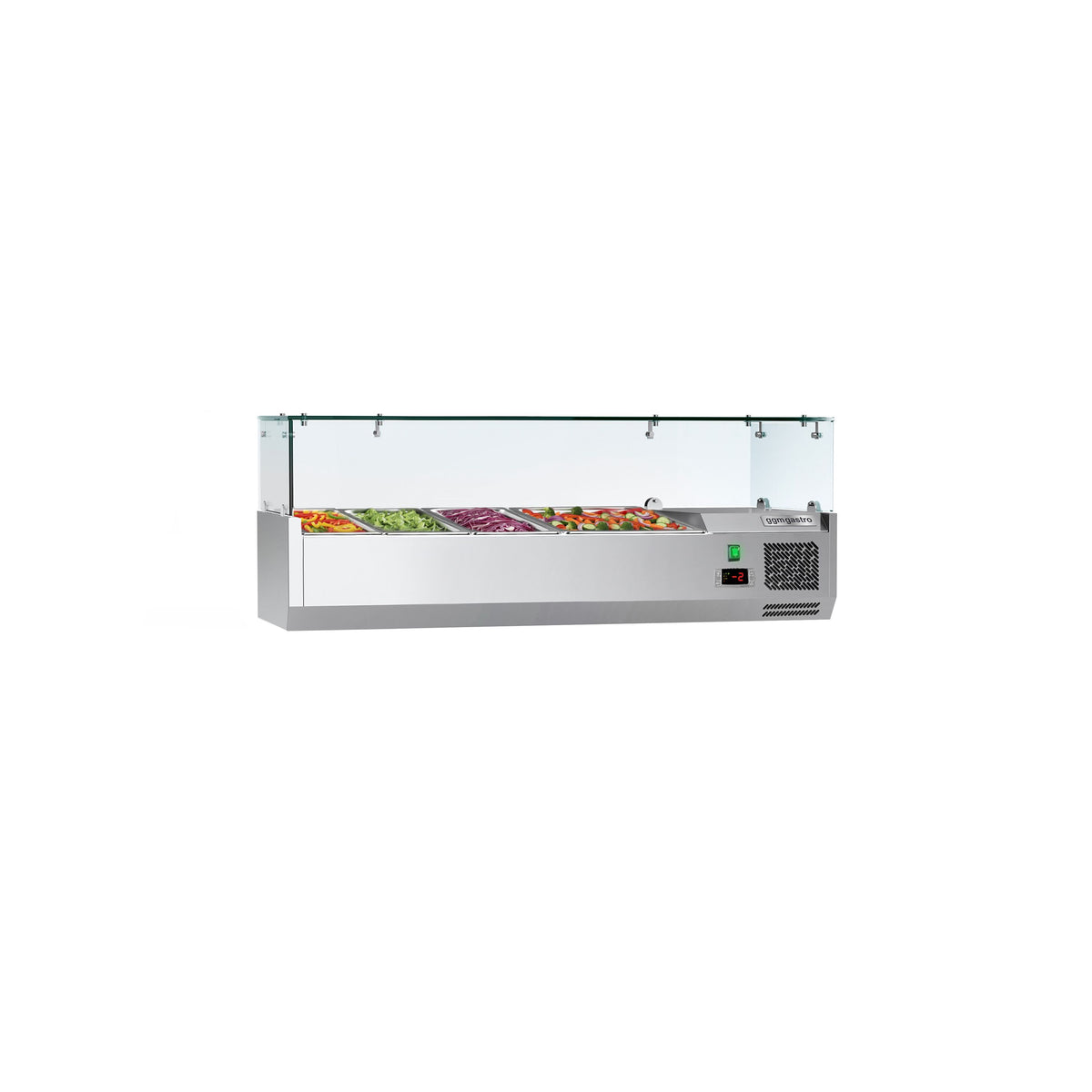 Countertop Prep Well / Refrigerated Topping Unit ECO - 1200x395mm - 4x GN 1/3