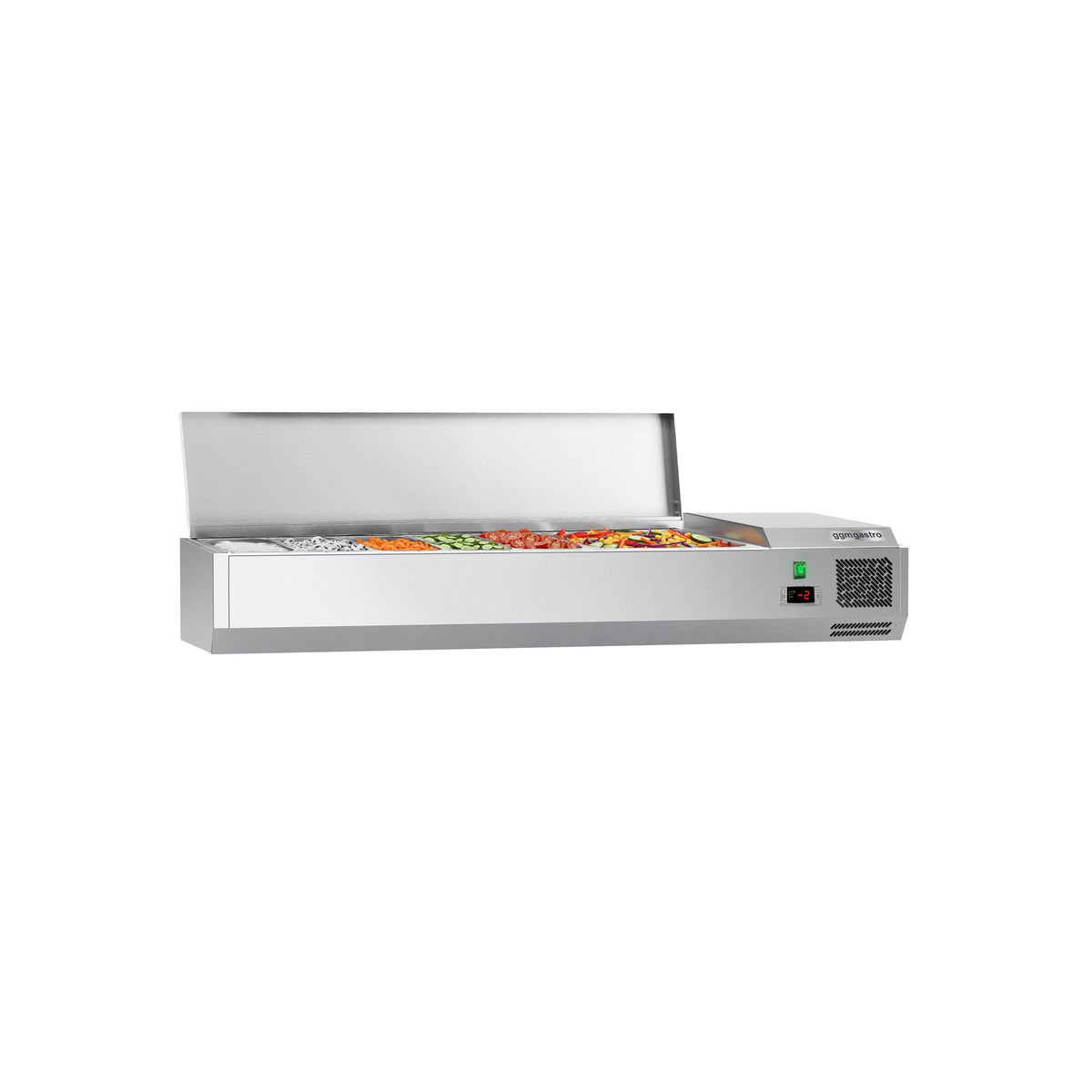 Countertop Prep Well / Refrigerated Topping Unit ECO - 1500x395mm - 6x GN 1/3