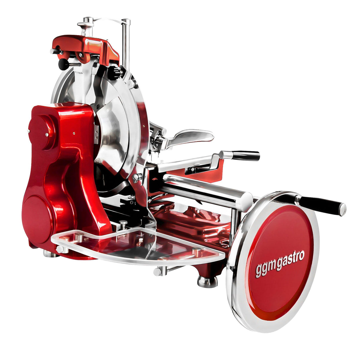 Flywheel Meat Slicer - Blade 300mm - Red