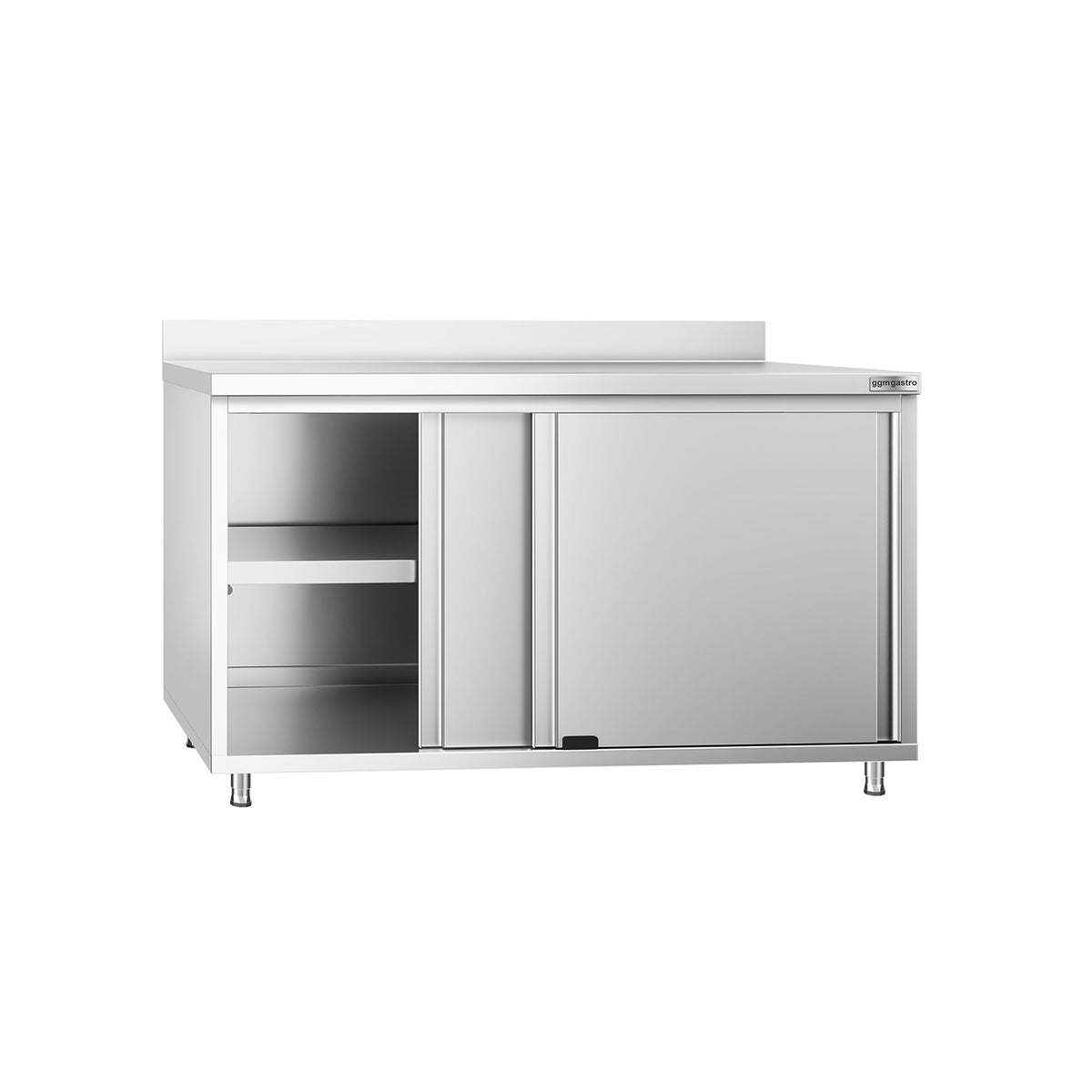 RST-työkaappi PREMIUM - 1400x600 mm - 2 liukuovea - roiskesuoja