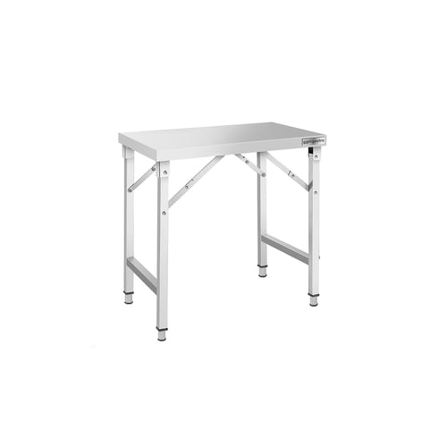 Commercial Stainless Steel Centre Table - 1000x700mm - Foldable