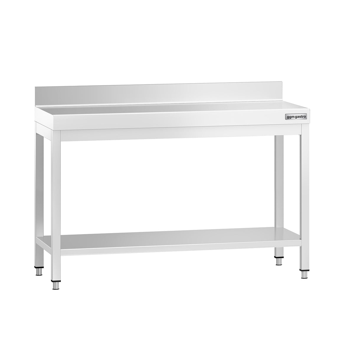 RST-työpöytä PREMIUM - 1200x600 mm - alatasolla & roiskesuojalla