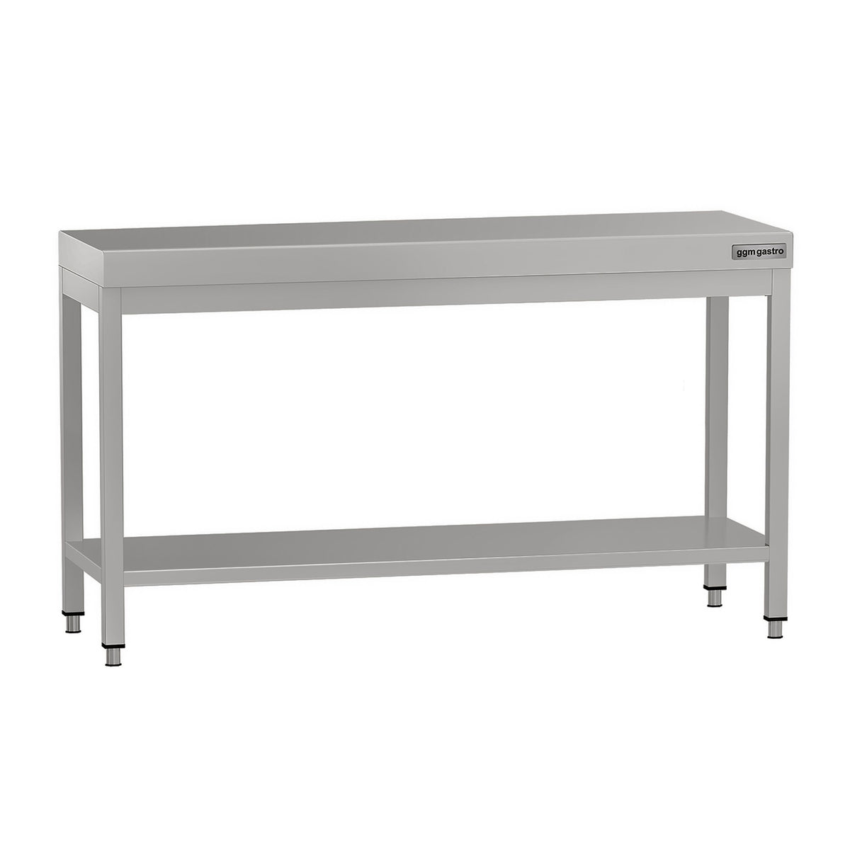Commercial Stainless Steel Centre Table ECO - 1500x600mm - with Undershelf - with Cross Bracing