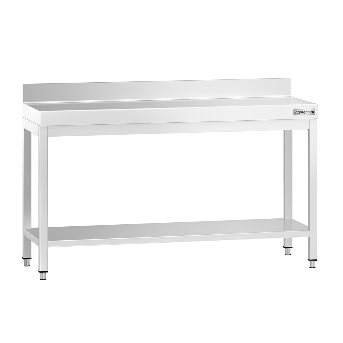 RST-työpöytä PREMIUM - 1500x800 mm - alatasolla & roiskesuojalla