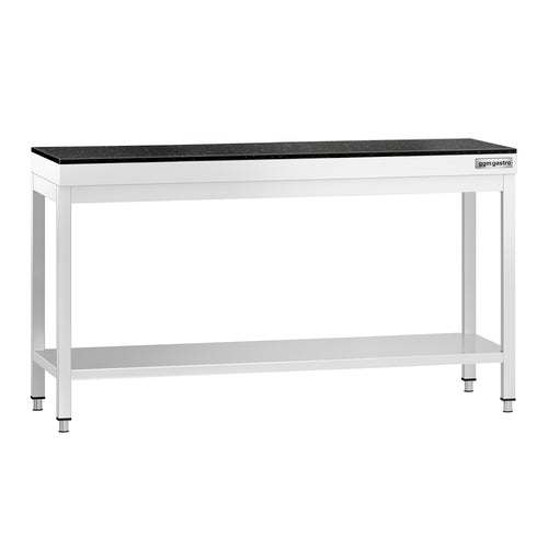 RST-työpöytä PREMIUM - 1600x700 mm - alatasolla - sis. graniittityötason