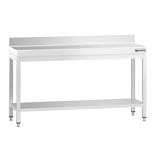 RST-työpöytä PREMIUM - 1600x600 mm - alatasolla & roiskesuojalla
