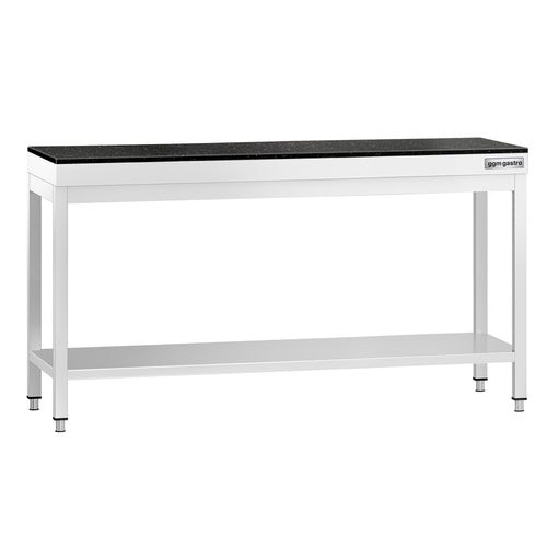 RST-työpöytä PREMIUM - 1800x600 mm - alatasolla - sis. graniittityötason