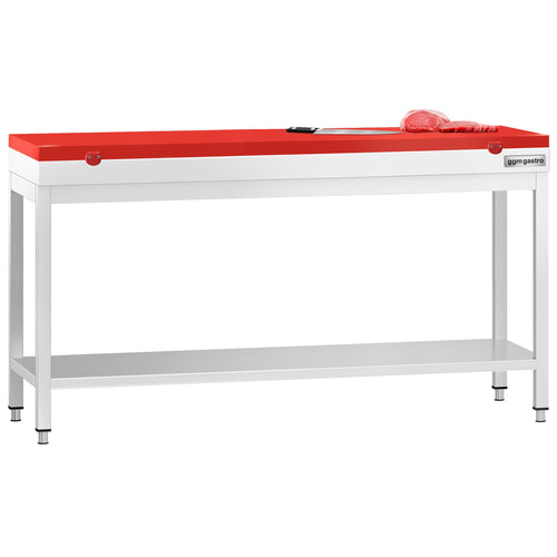 RST-työpöytä PREMIUM - 2000x600 mm - alatasolla