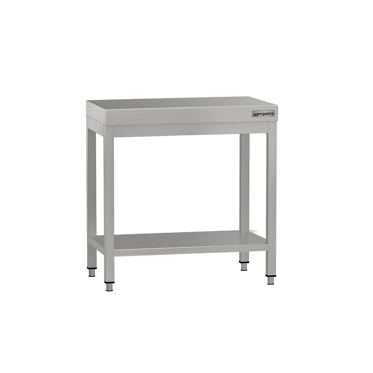 Commercial Stainless Steel Centre Table ECO - 600x600mm - with Undershelf