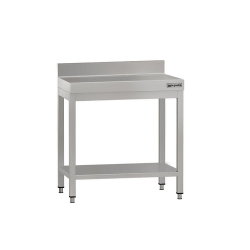 RST-työpöytä ECO - 600x700 mm - alatasolla & roiskesuojalla