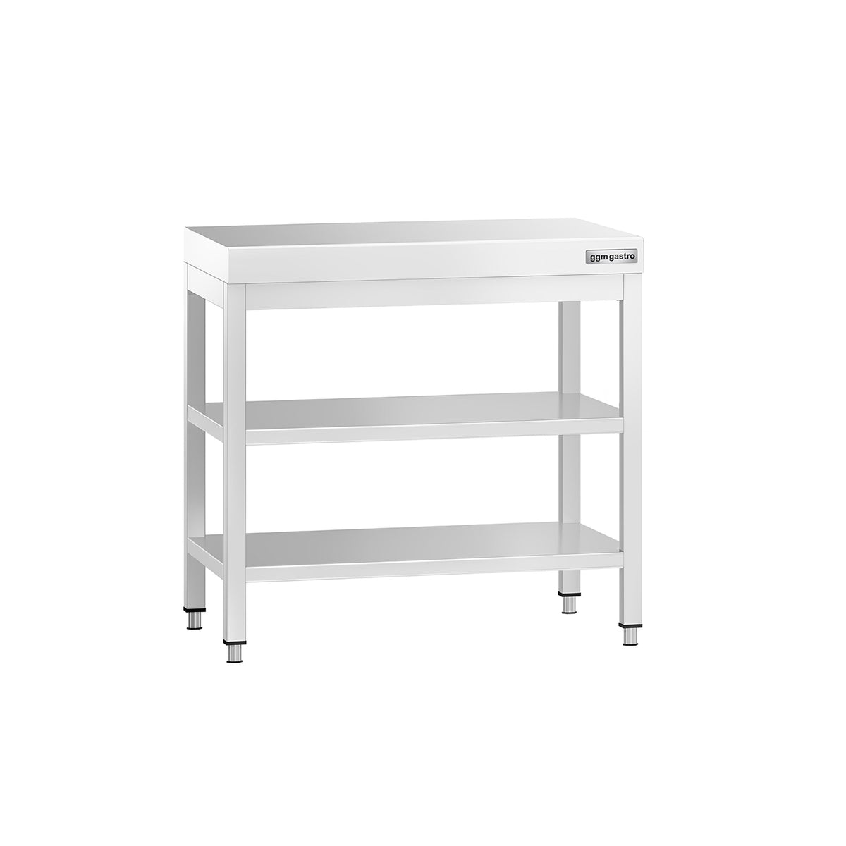 RST-työpöytä PREMIUM - 700x700 mm - alatasolla & välitasolla