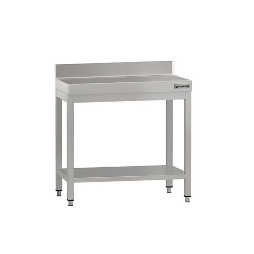 RST-työpöytä ECO - 700x700 mm - alatasolla & roiskesuojalla