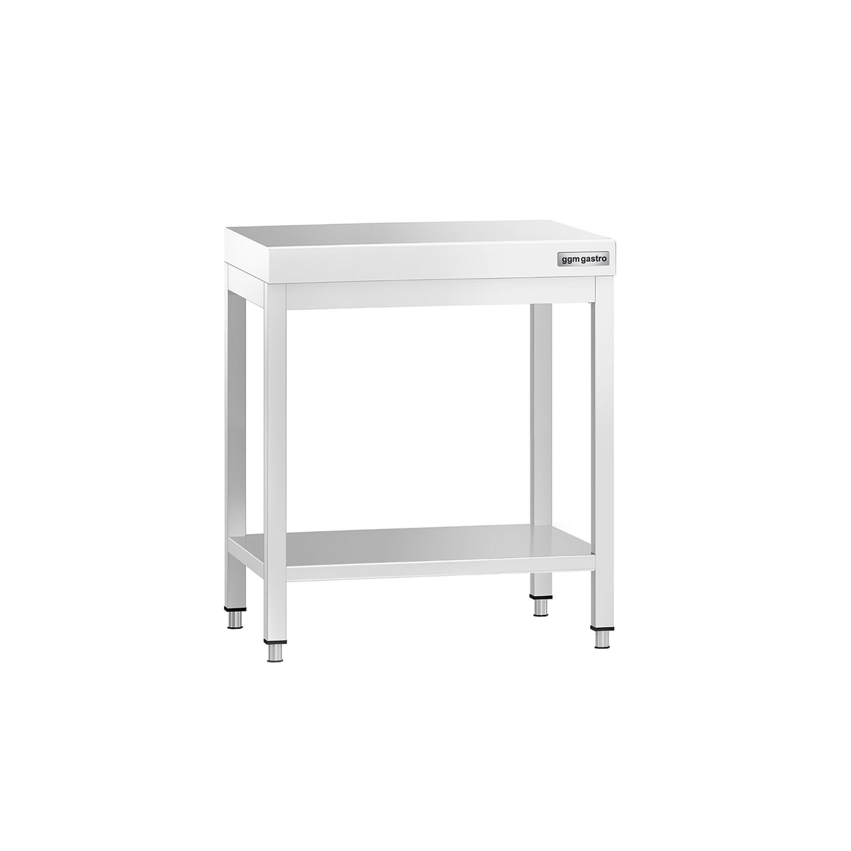 Commercial Stainless Steel Centre Table PREMIUM - 700x600mm - with Undershelf