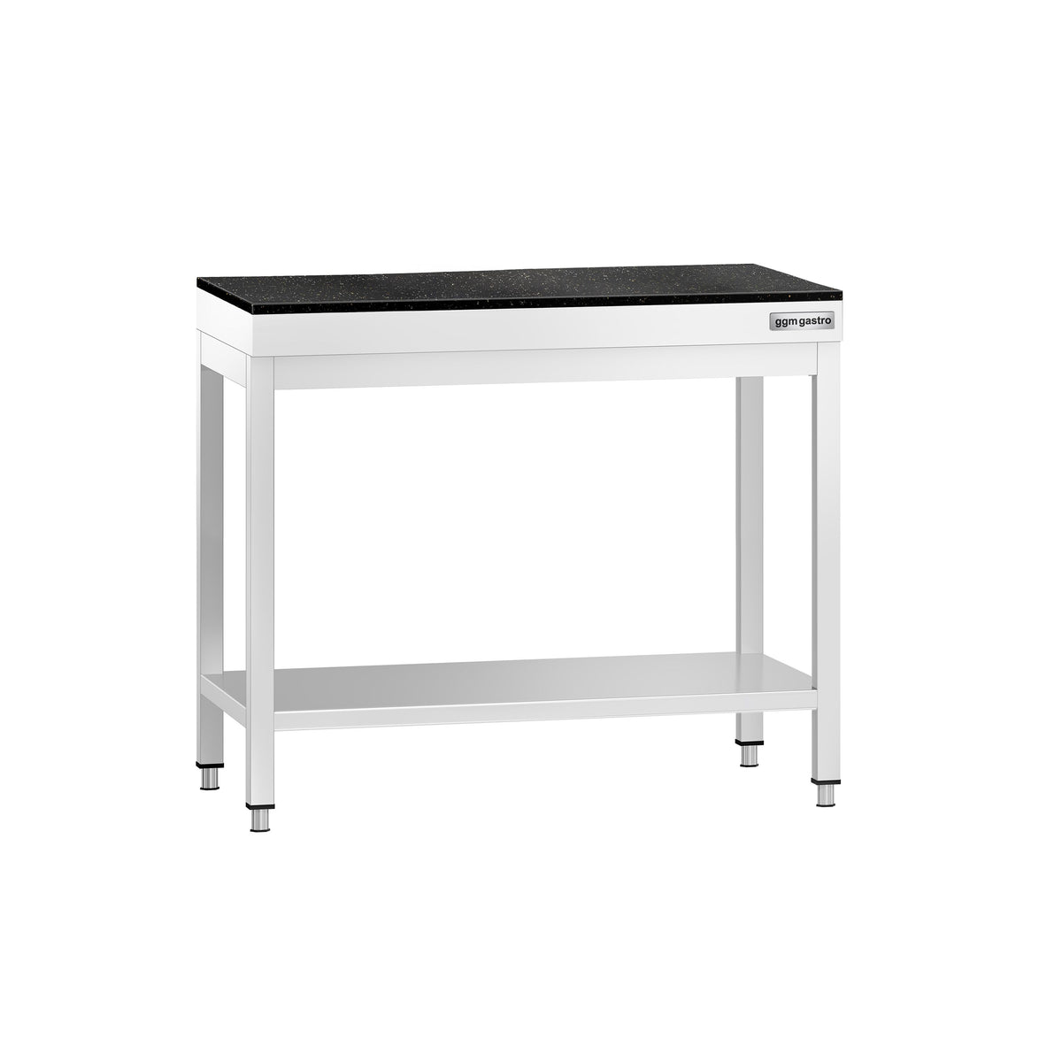 RST-työpöytä PREMIUM - 800x700 mm - alatasolla - sis. graniittityötason