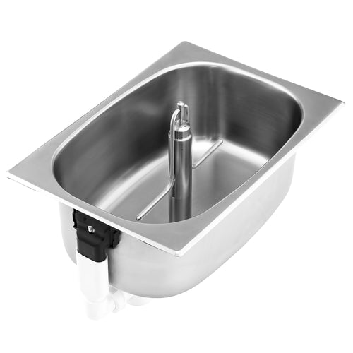 Inset Glass Rinser - with automatic shut-off valve