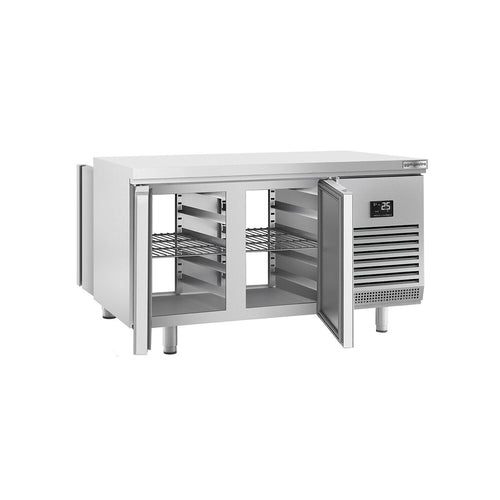 Kylmäpöytä PREMIUM PLUS - 1618x800 mm - 400 l - läpivienti - 4 ovea