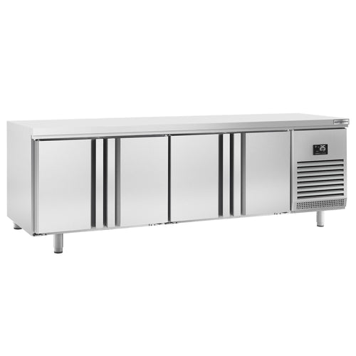Kylmäpöytä PREMIUM PLUS - 2752x800 mm - 850 l - 4 ovea
