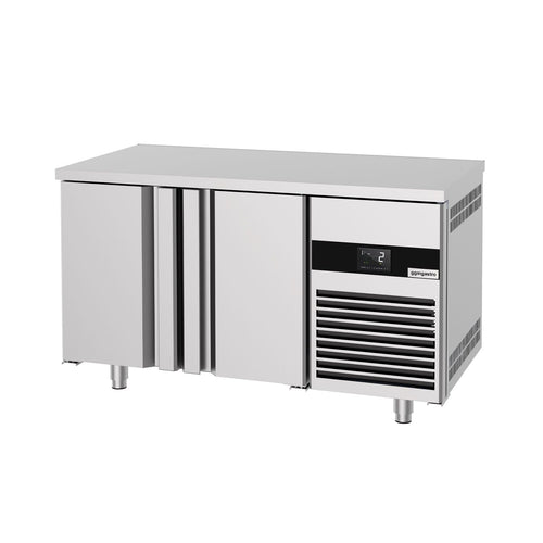 Bakery Counter Fridge PREMIUM - 1550x800mm - with 2 doors - capacity 390 litres