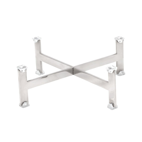 Buffetteline - Ruostumaton teräs - 210x210 mm - Korkeus: 70 mm - ominaisuudet: Erittäin kestävä