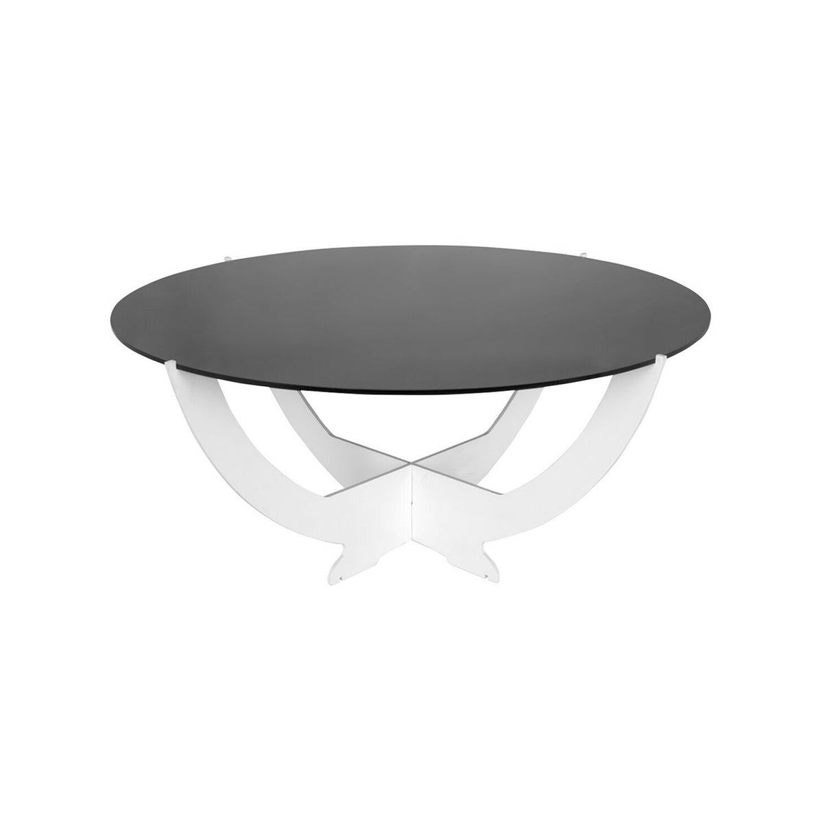 Etagere / Buffet Stand - Octopus - Powder-coated stainless steel - White - round - Ø302mm