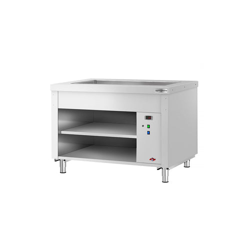 Buffet-tiski KOPENHAGEN - 1240 mm - varustettu: Lämpöhaude - 3 GN 1/1 -astiaa