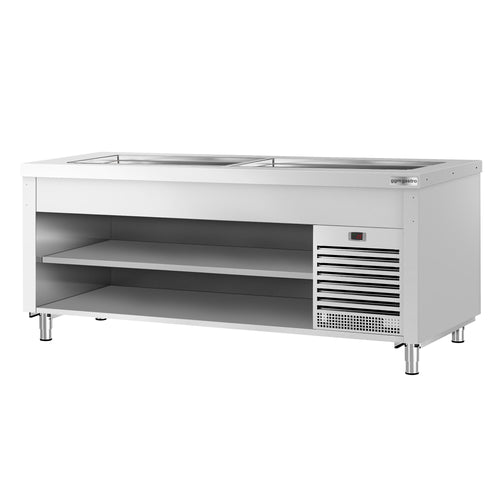 Refrigerated Buffet Display Counter COPENHAGEN - 2310mm - with Refrigerated Frost Top