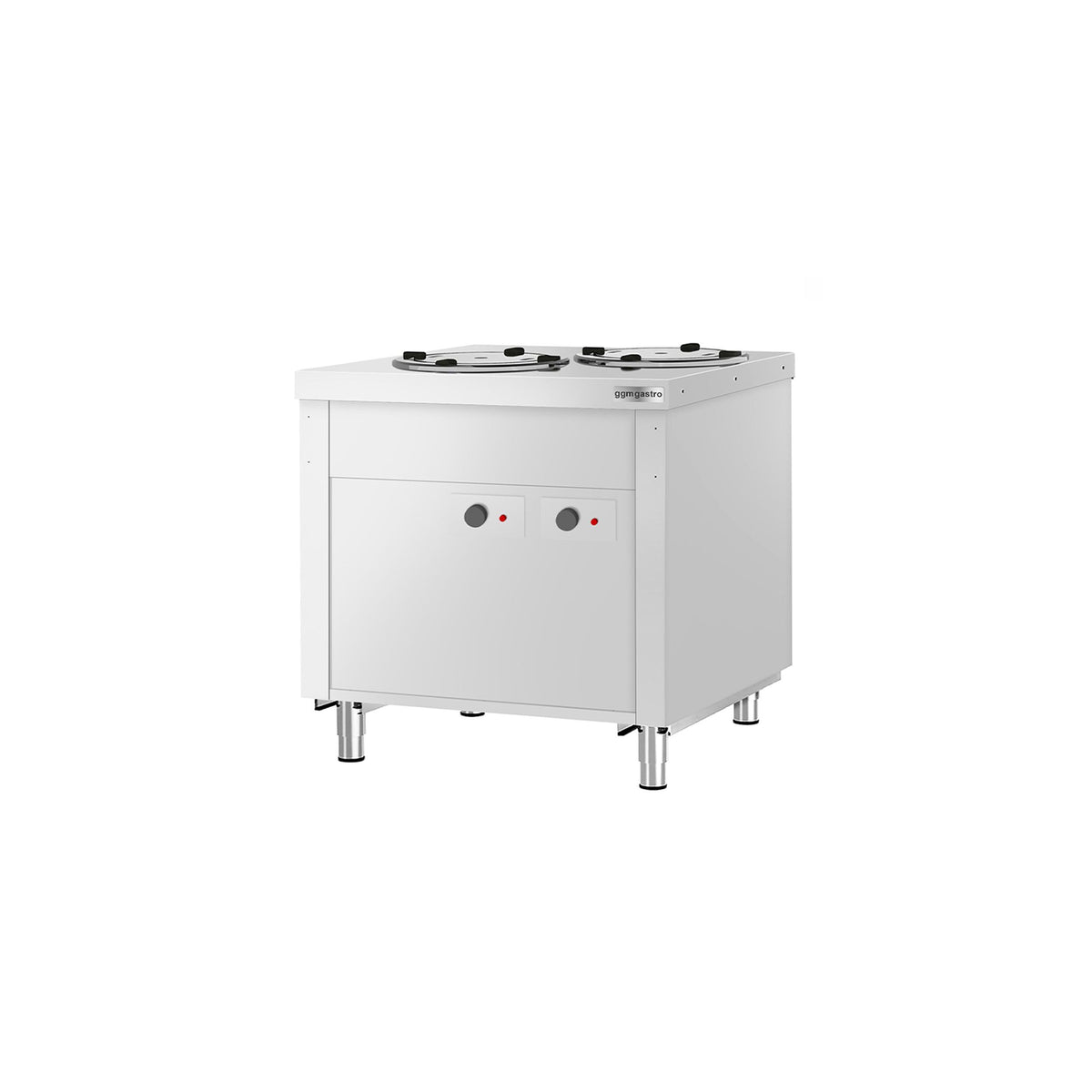 Lautaslämmitin KOPENHAGEN - 400 W - 910x700x850 mm - max. 120 lautasta - Ruostumaton teräs