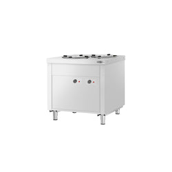 Lautaslämmitin KOPENHAGEN - 400 W - 910x700x850 mm - max. 120 lautasta - Ruostumaton teräs