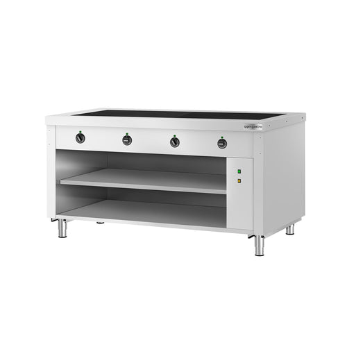 Buffet-tiski KOPENHAGEN - 1560 mm - varustettu: Lämpölevy