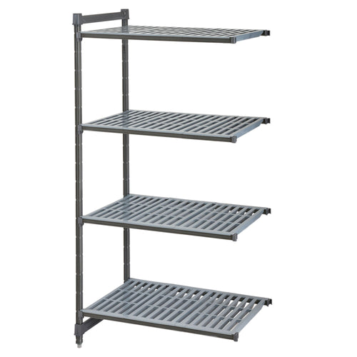 CAMBRO | Camshelving® - Basics Plus - Lisähyllykkö - 870 mm - 4 lovitettua hyllylevyä