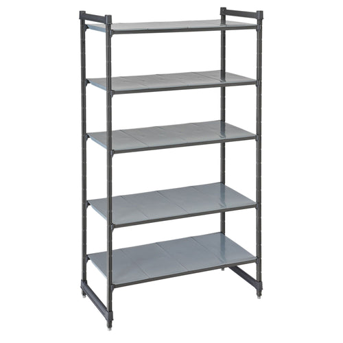CAMBRO | Camshelfing® - Basics Plus - Perushyllystö - 1525mm - 5 suljettua hyllyä.