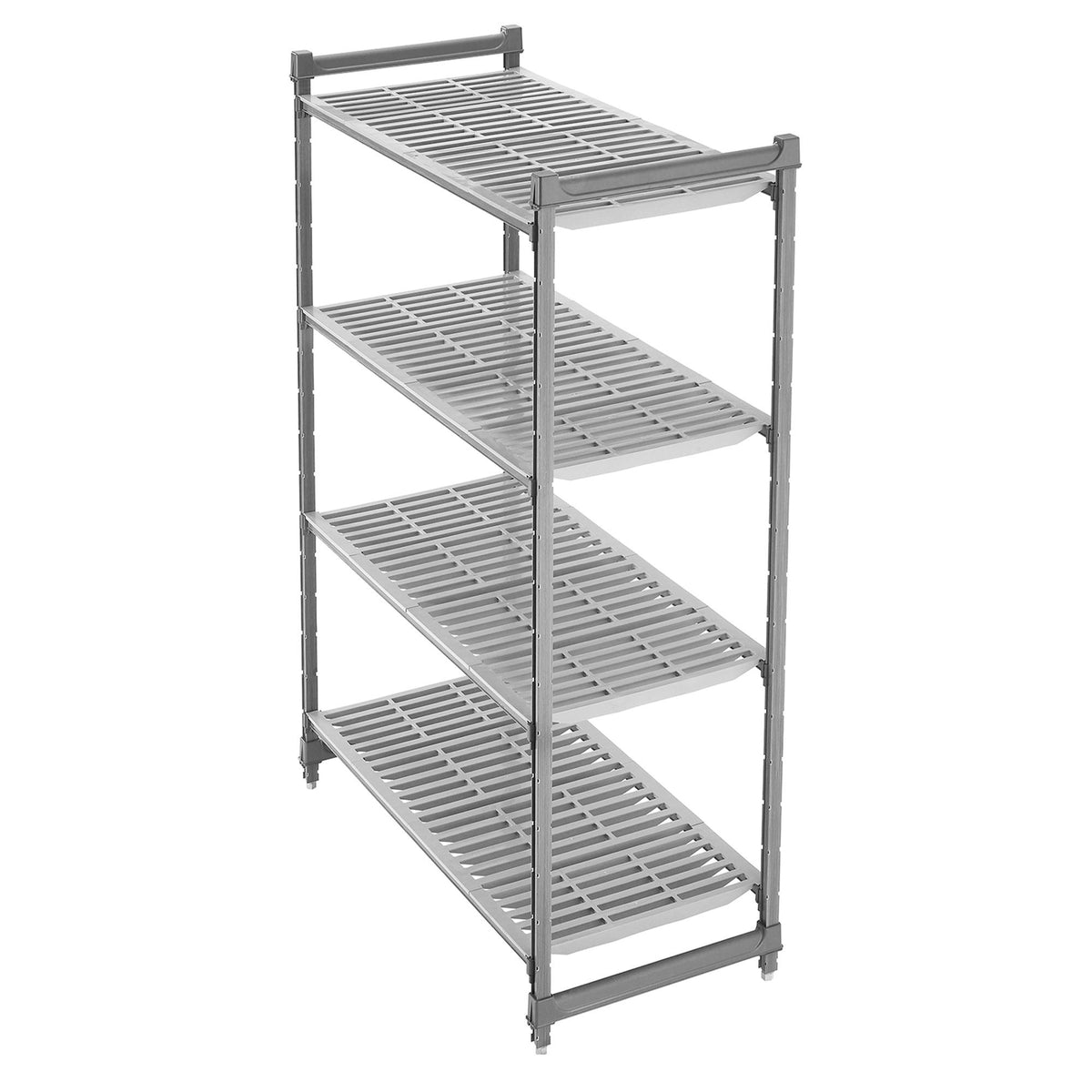 CAMBRO | Camshelving® Commercial Basics Plus – 4 Slotted Shelves – 718×460 mm – Base unit (slotted)