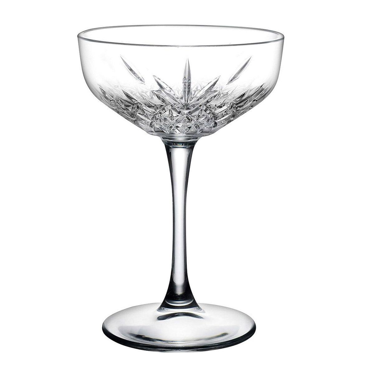 (12 pcs) Cocktail glass - TIMELESS - 270 ml - Clear