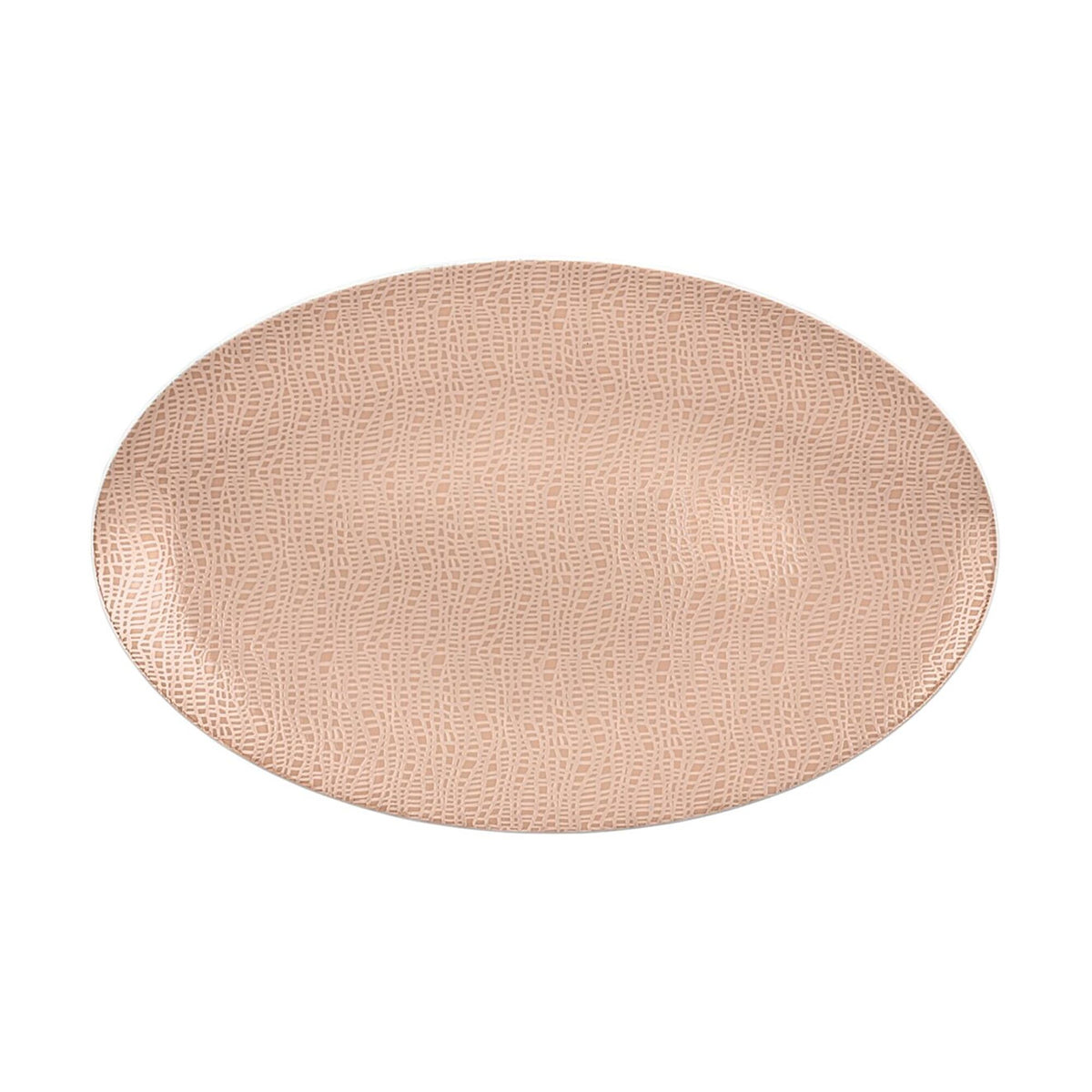 (2 pcs) SELTMANN WEIDEN | Serving Platter – Rectangular Coupe – Porcelain – 330×180 mm – Old Rose