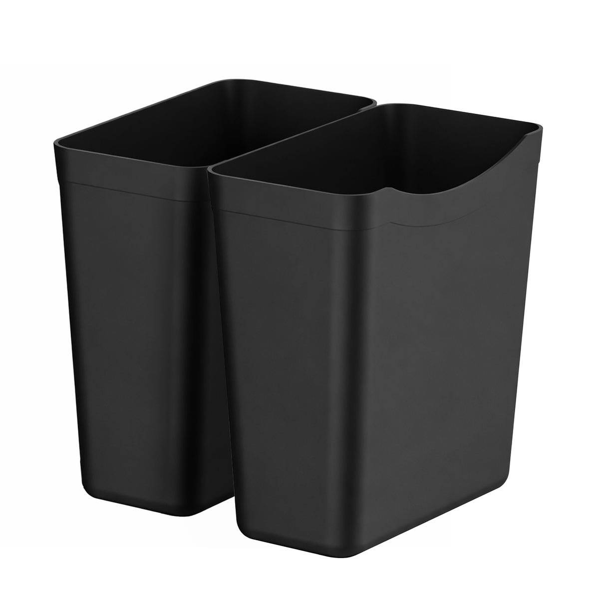(2 kpl) Muovilaatikko tarjoiluvaunuun - yhteensopiva: Servierwagen SWKP2 & SWKP3 - 409x241x391 mm