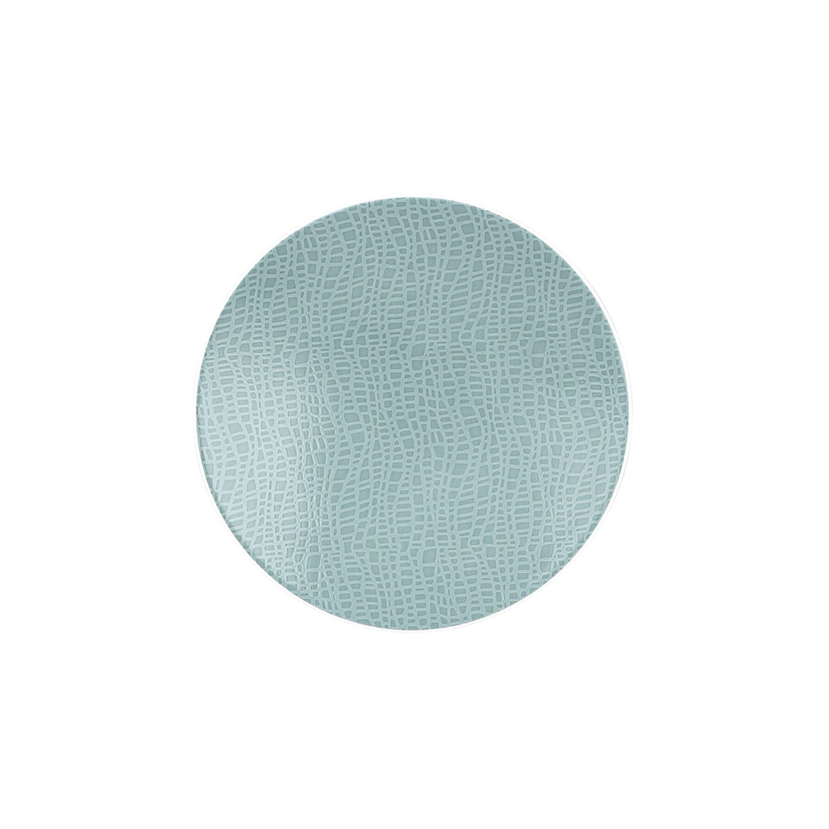 (6 pcs) SELTMANN WEIDEN | Coupe Side Plates – porcelain – dishwasher-safe – Ø 165 mm – turquoise