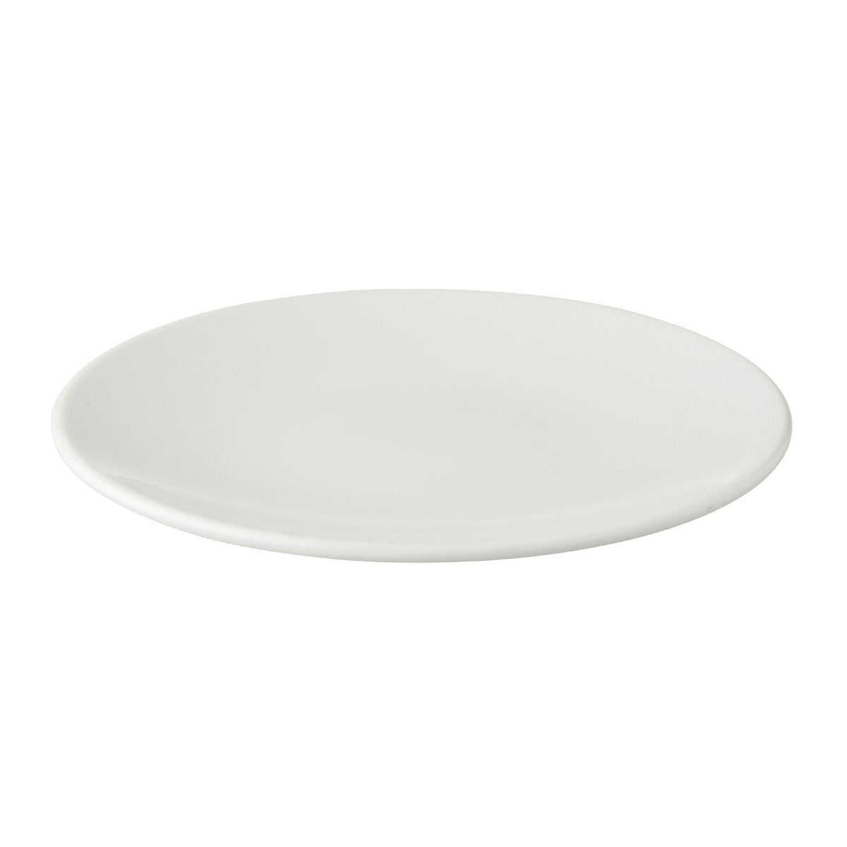 (6 kpl) WHITE DELIGHT - coupe-lautanen - litteä - posliini - Ø 320 mm - valkoinen